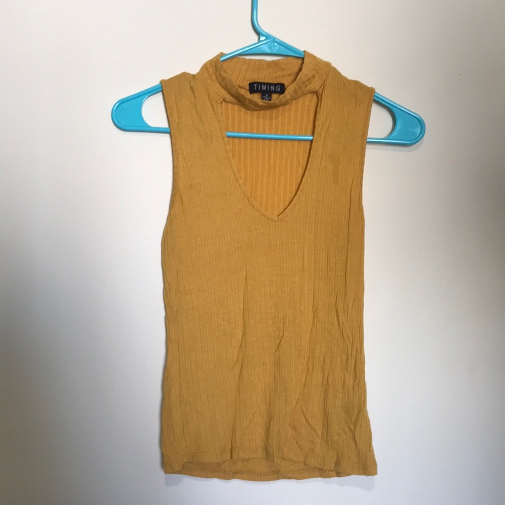 Yellow Tank Top